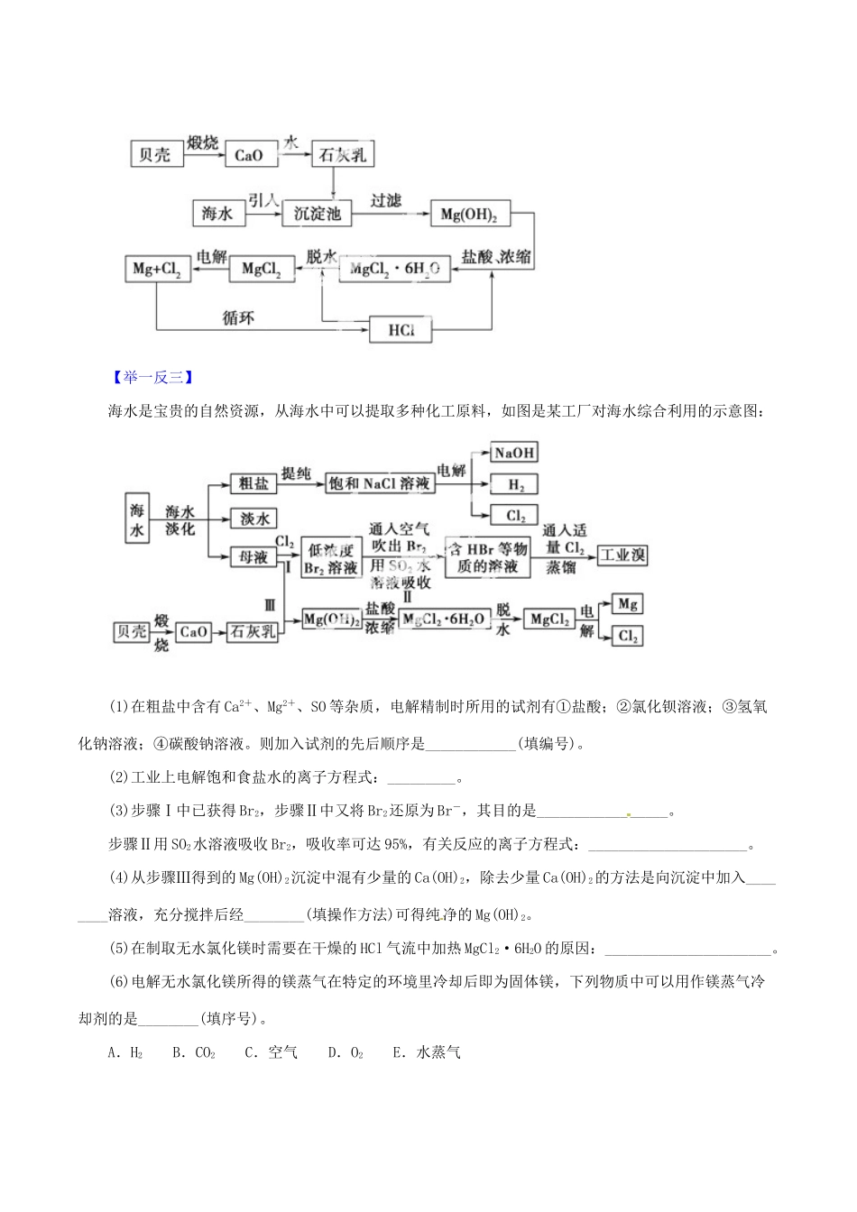 高考化学 专题36 化学与技术热点题型和提分秘籍（含解析）_第3页