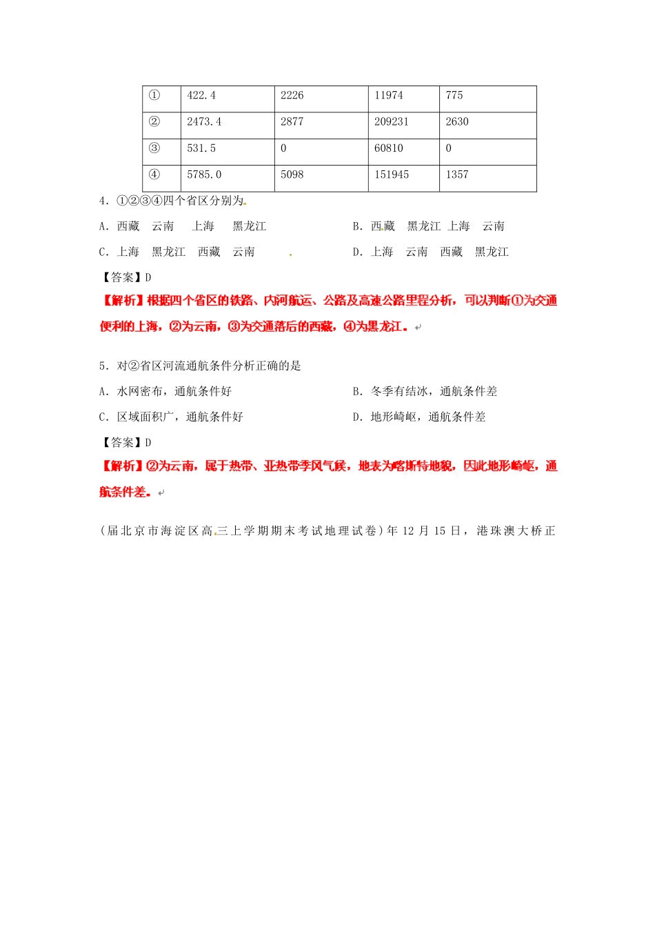 高考地理最新模拟 专题12 地域联系_第2页