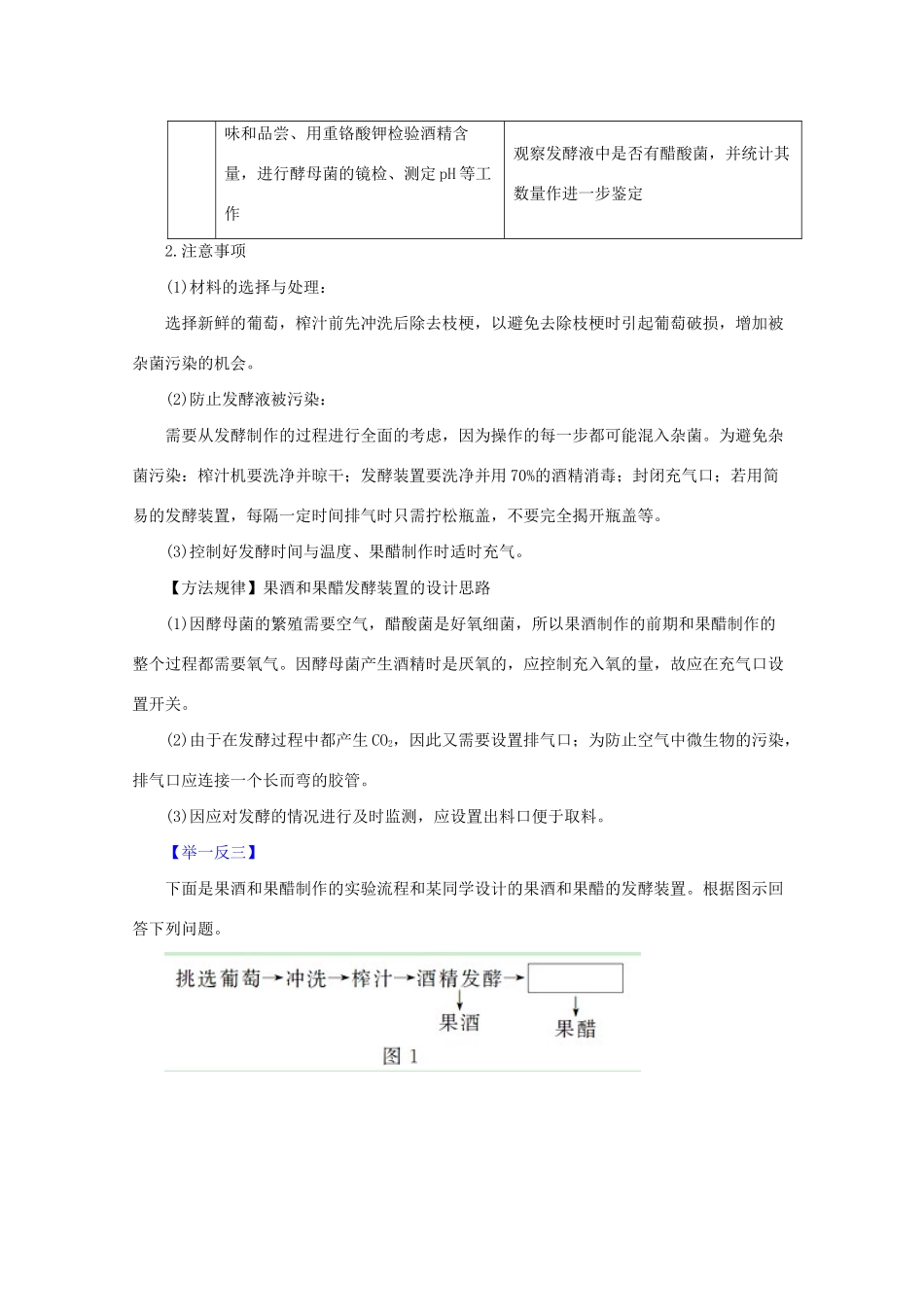 高考生物 热点题型和提分秘籍 专题35 生物技术在食品加工中的应用（含解析）_第2页
