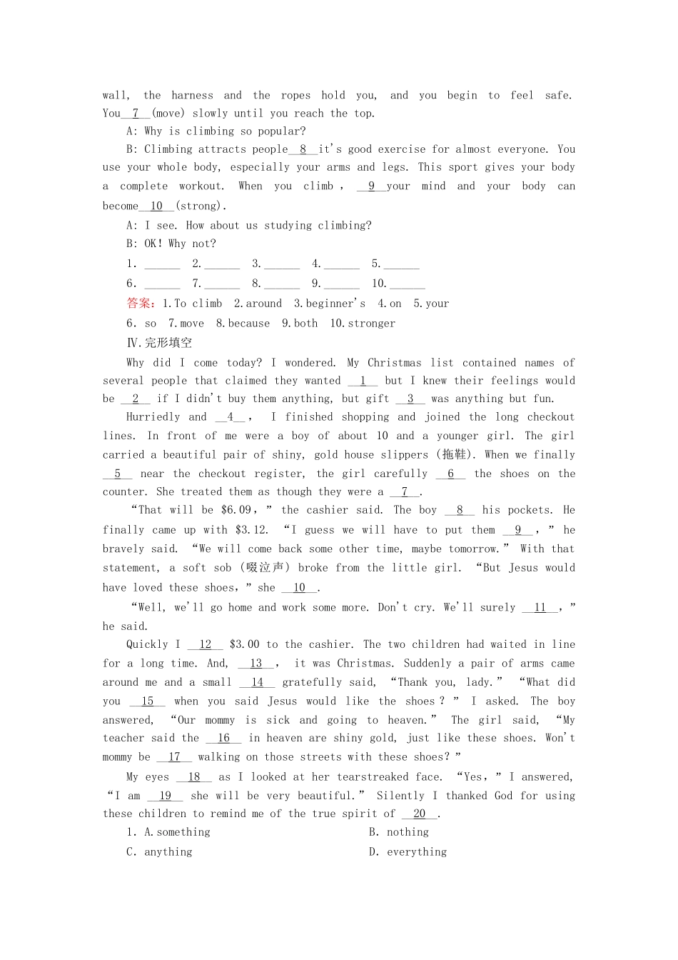 学高中英语 Module 5 Cloning 第3课时 Cultural Corner & Task同步练习 外研版选修6_第3页