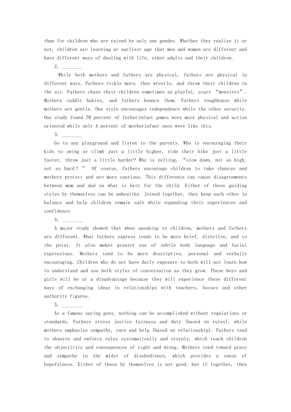 学高中英语 unit 4 section 4 Unit Revision练习 新人教版必修2_第3页