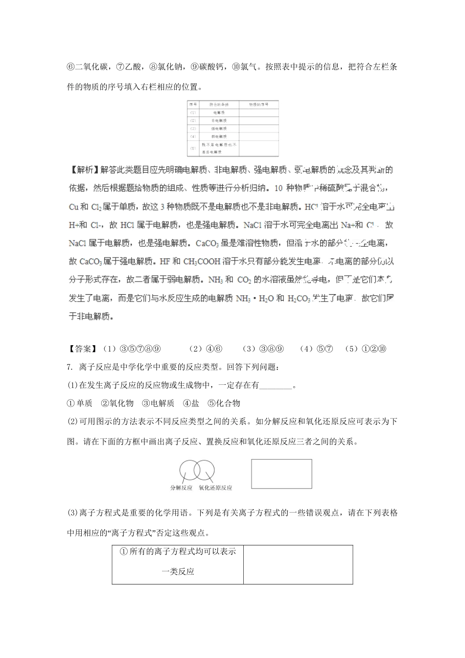 高考化学 2.2 离子反应光盘独有 新人教版_第3页