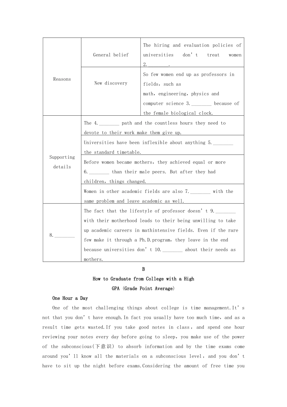 高中英语 任务型读写专练 牛津译林版必修4_第2页
