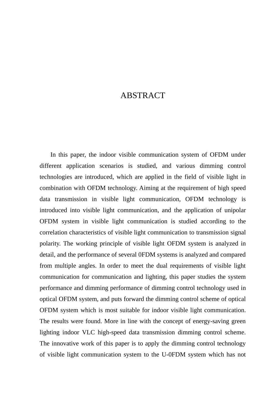 室内可见光ofdm通信系统调光控制技术分析研究 电子信息专业_第2页