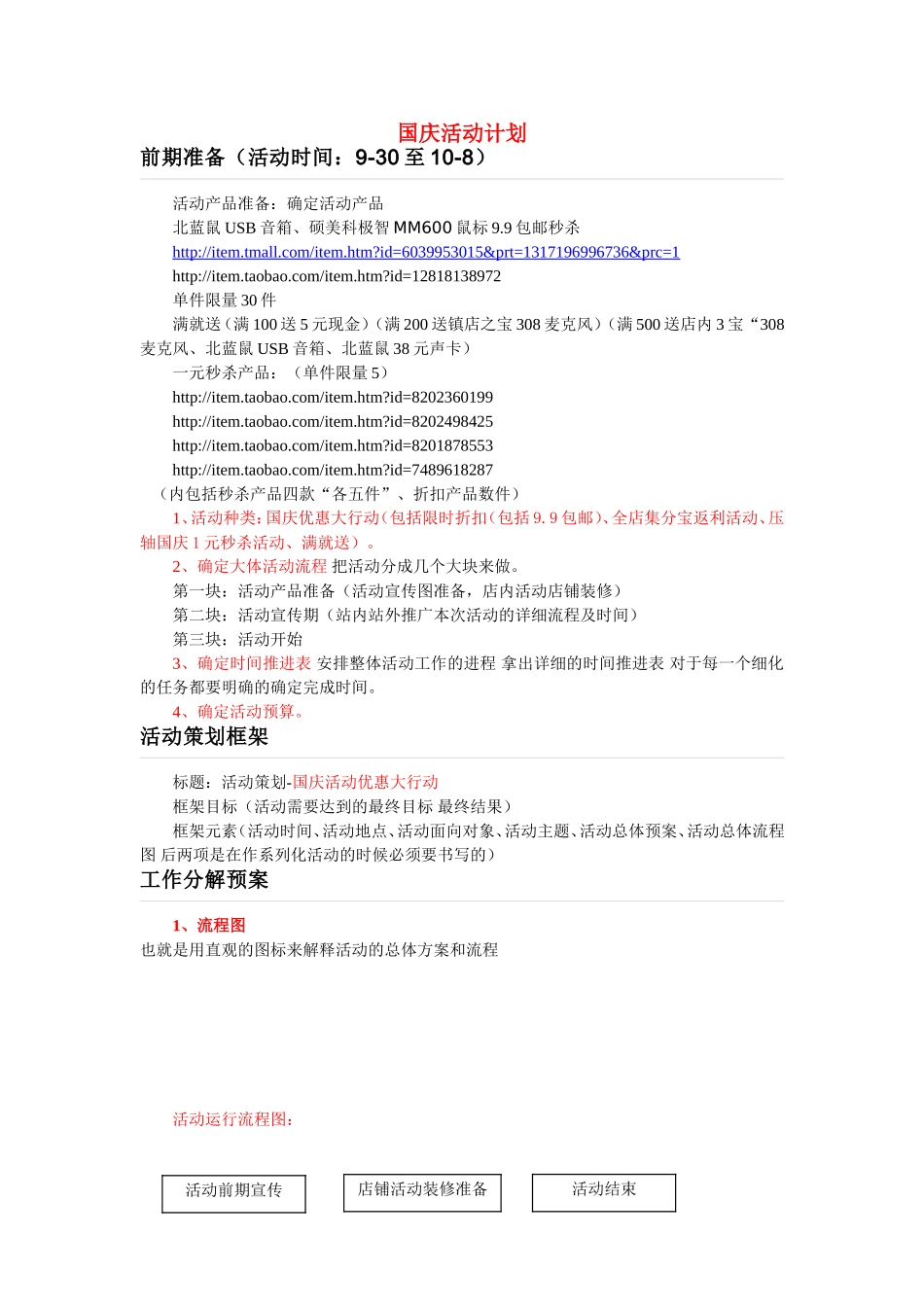 淘宝商城国庆活动策划书_第1页