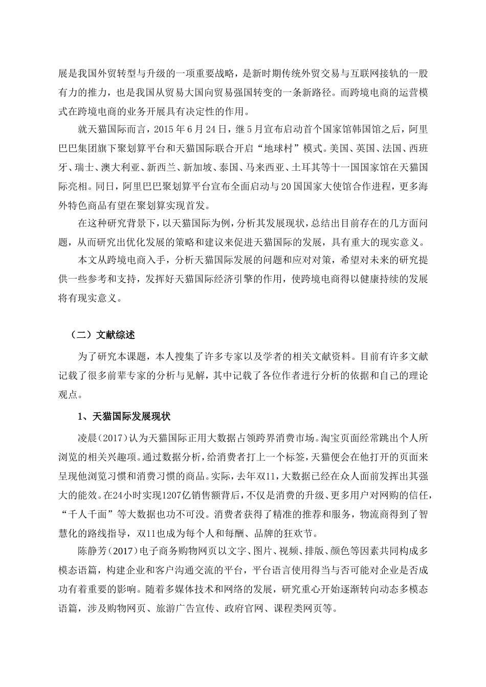 天猫国际的发展现状及问题研究分析  工商管理专业_第2页