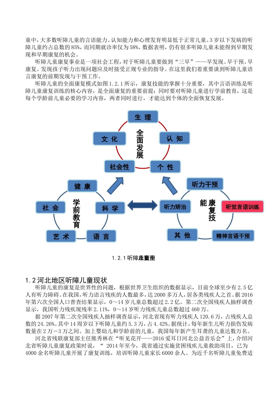 浅谈河北地区听障儿童康复教育的现状与思考分析研究 教育教学专业_第3页