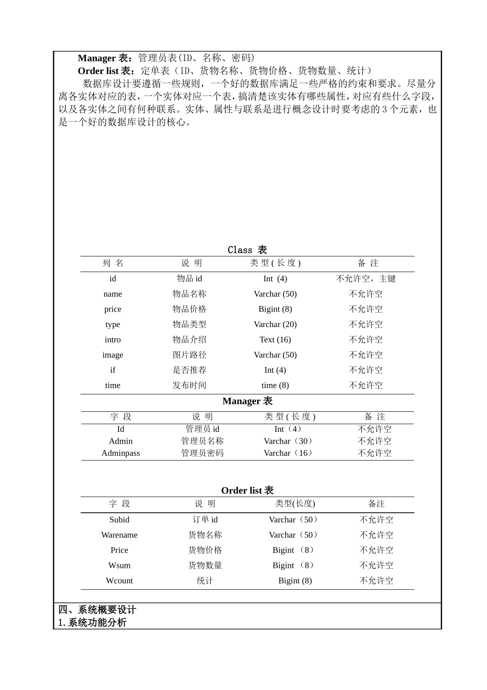 软件需求规格说明书  索菲亚数码电子商城系统设计和实现_第3页