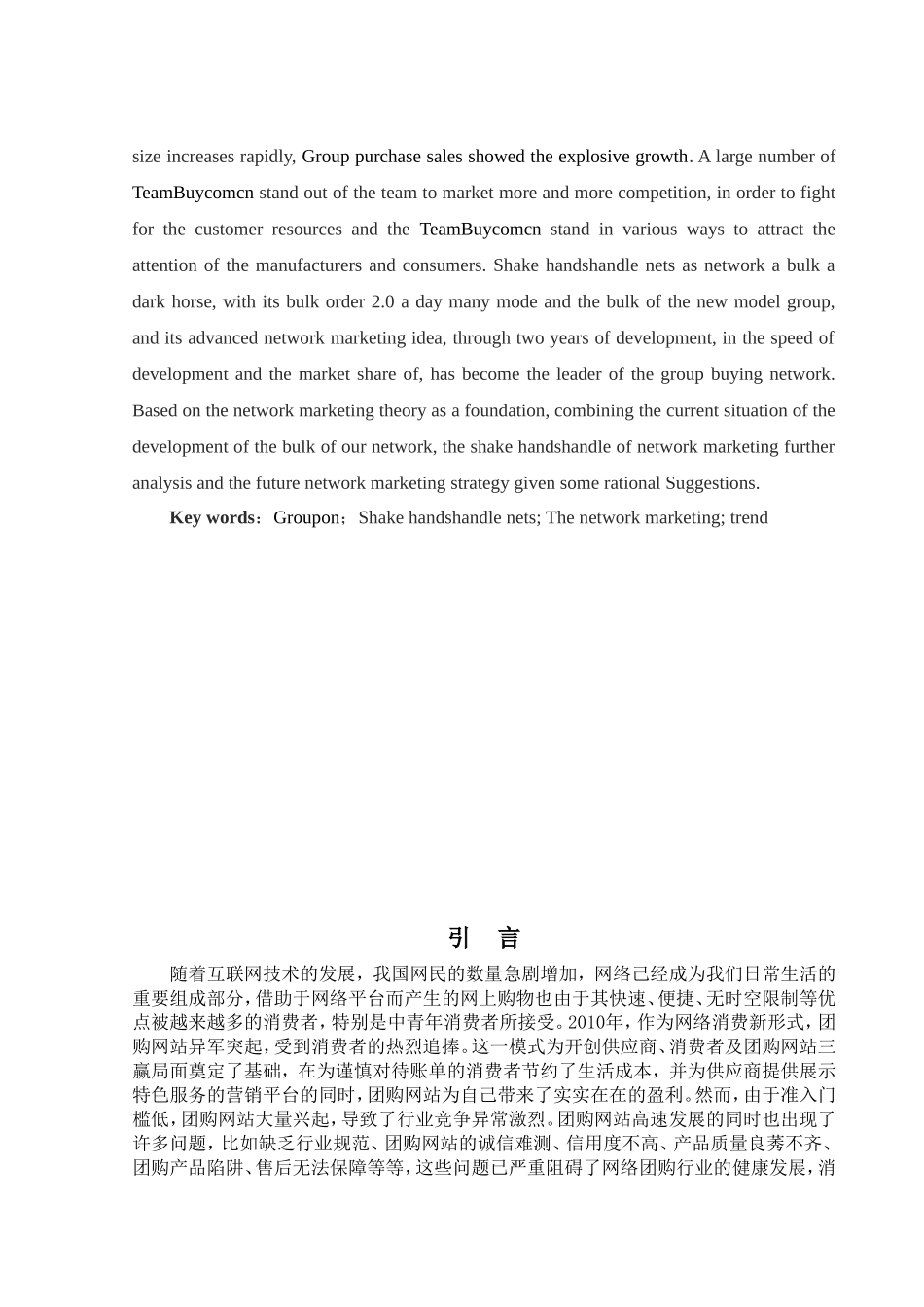 拉手网的网络营销分析研究  市场营销专业_第3页
