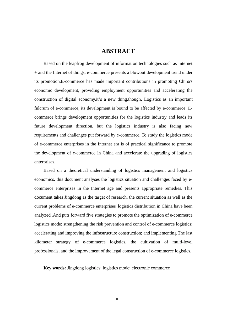 互联网时代电商物流模式优化分析研究以京东为例最终定稿_第2页