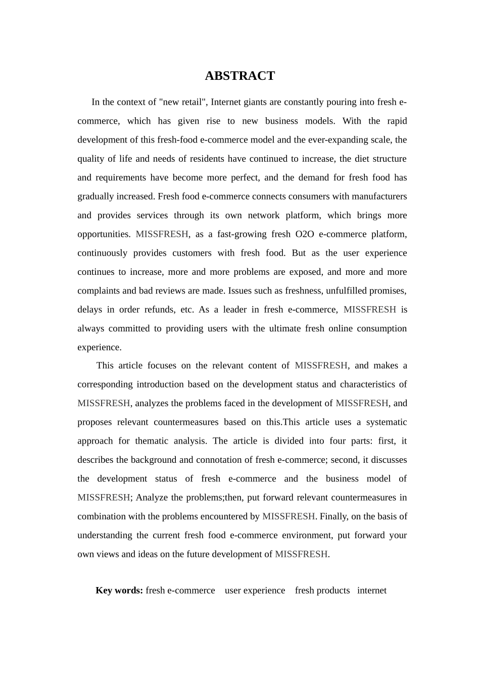 浅谈每日优鲜的商业模式及发展对策分析研究  工商管理专业_第2页