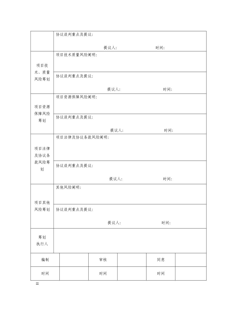 合同谈判策划书_第2页