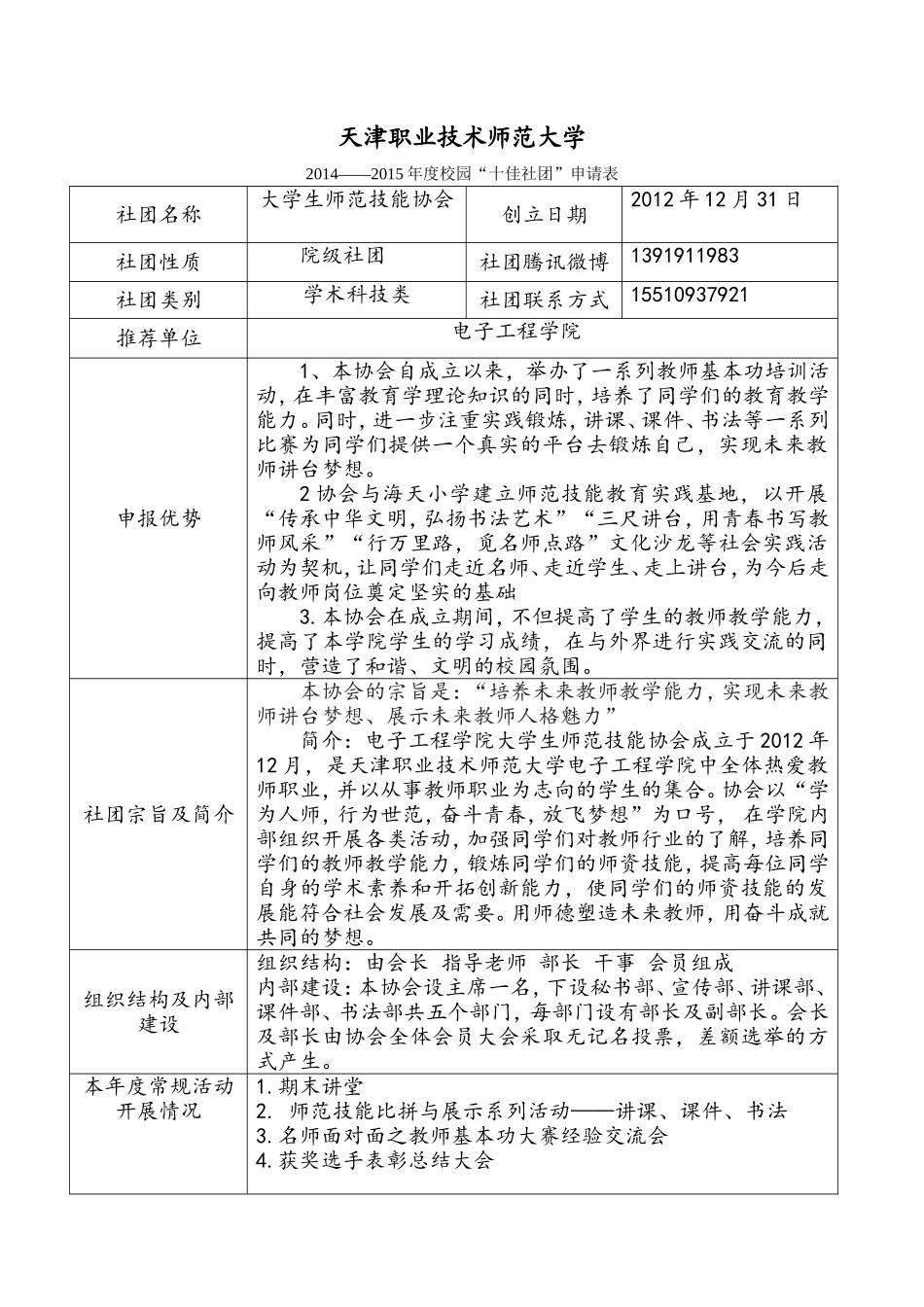 十佳社团评选表_第2页