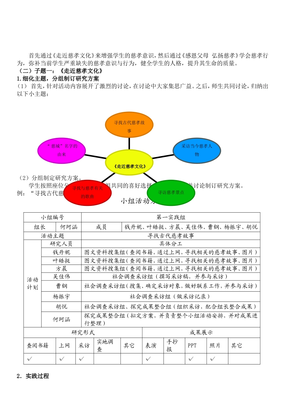 依托综合实践-弘扬慈孝文化-传承慈孝美德_第2页