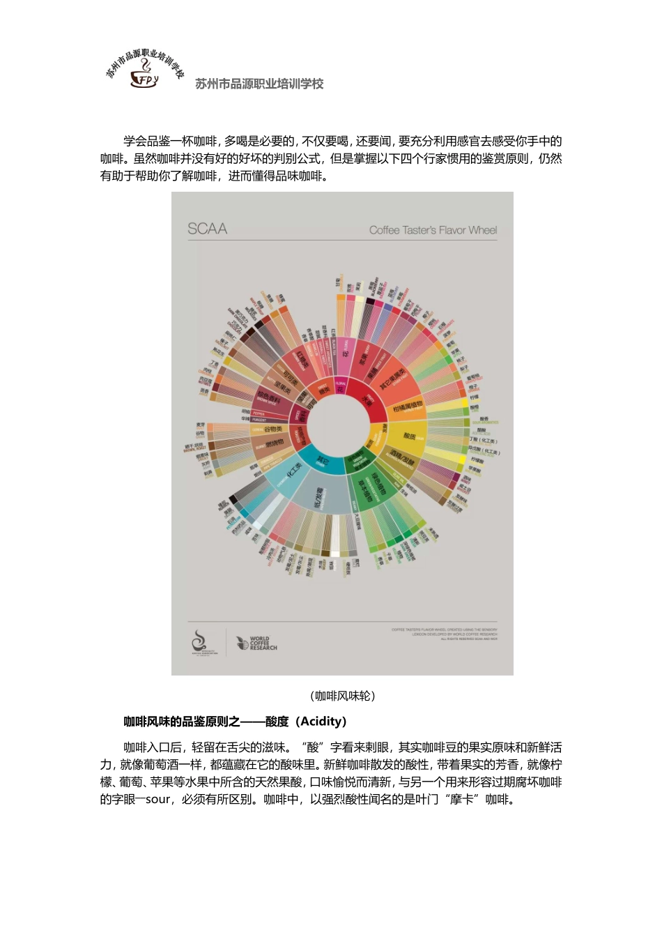 咖啡品鉴课程：咖啡风味的品鉴原则有哪些？_第1页