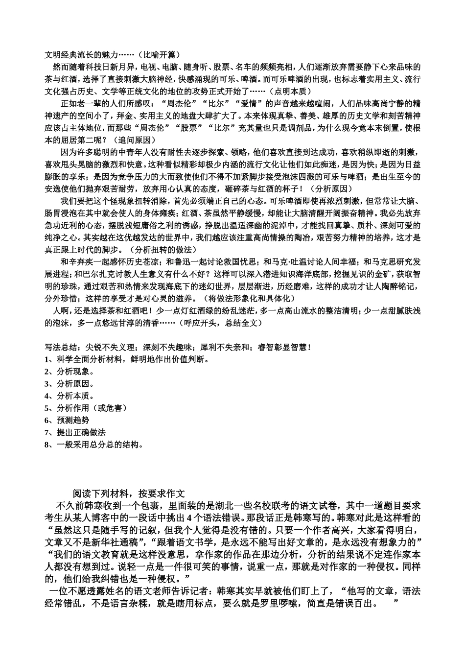 作文题例欣赏_第2页