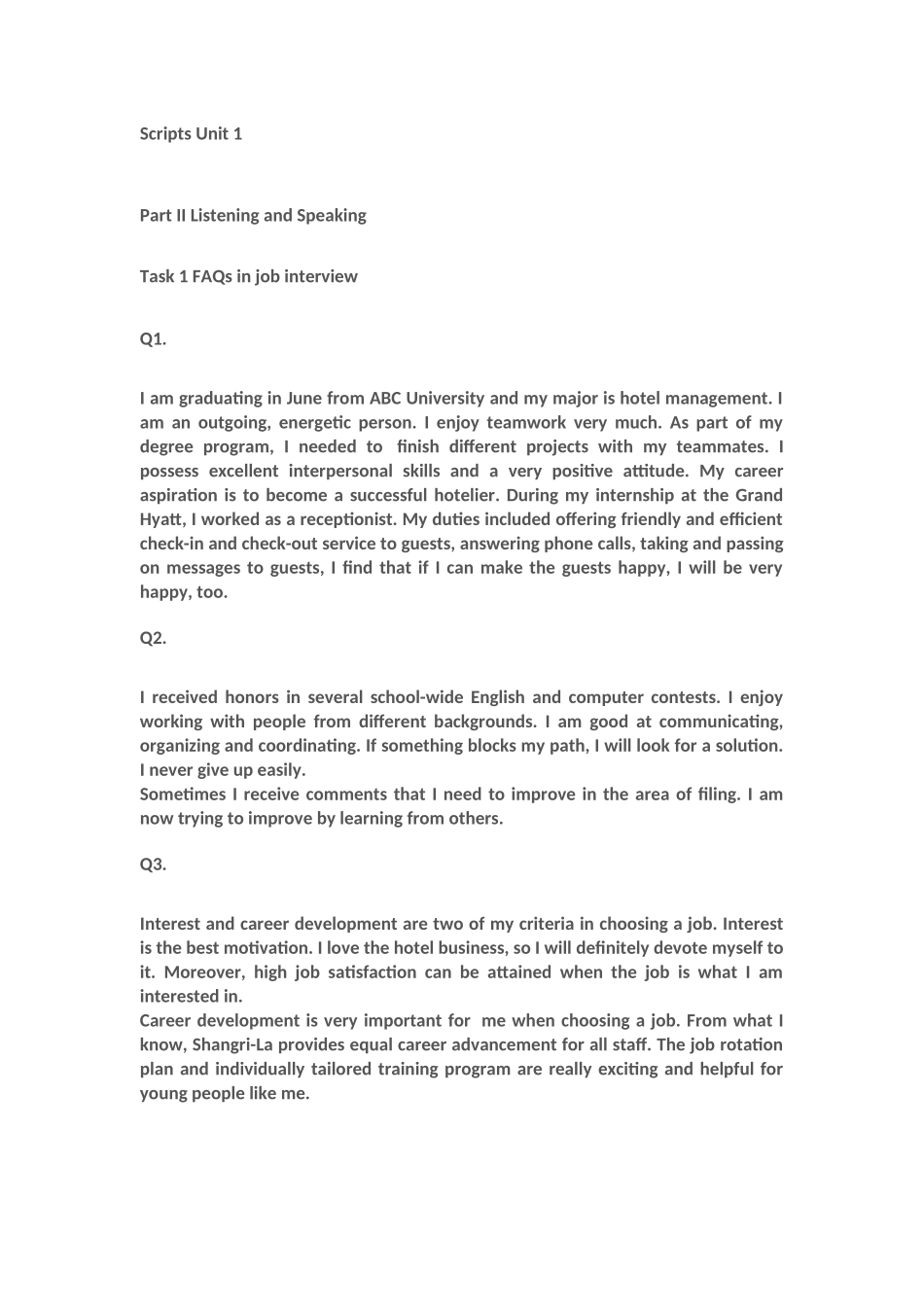 商务英语视听说作业(Unit1-6)_第2页