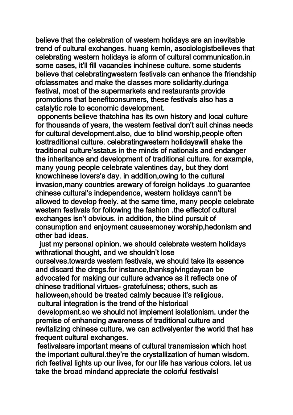 传统作文之传统节日与西方节日作文500字_第2页