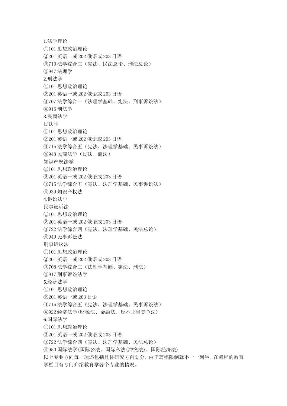 北师大法学考研需要看论文、专著和旁听北师大老师的课程吗？_第3页