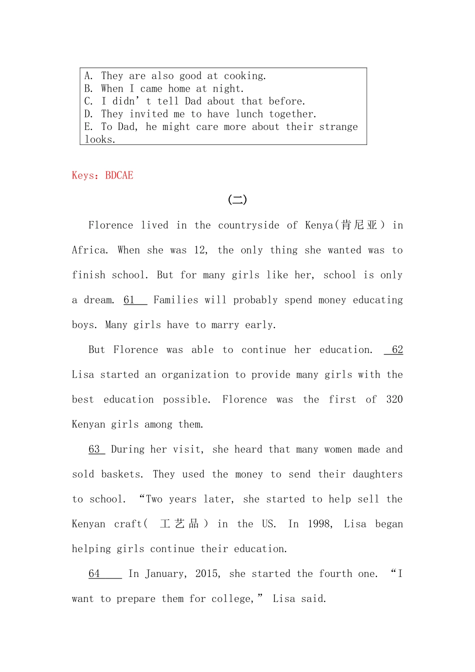 八年级还原句子练习_第2页