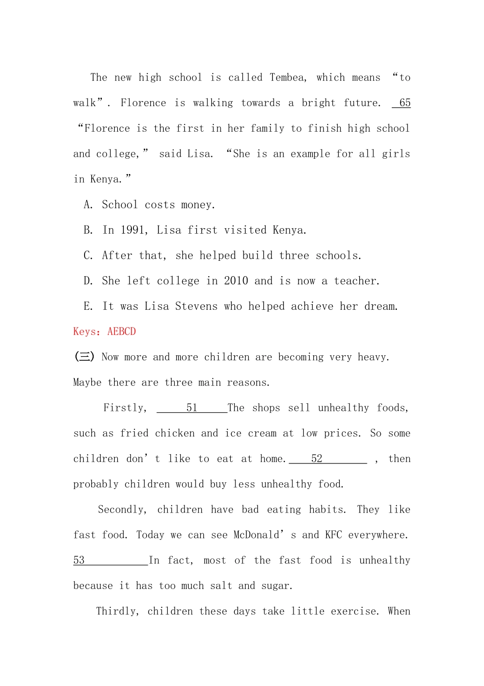 八年级还原句子练习_第3页