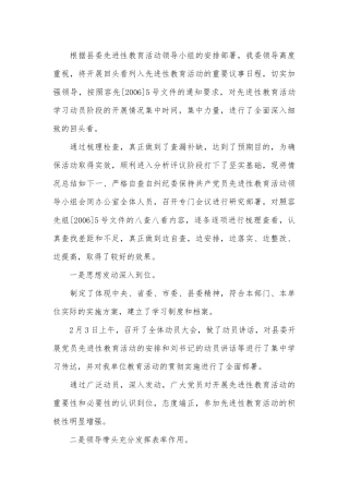 保持党员先进性方案开展总结.docx