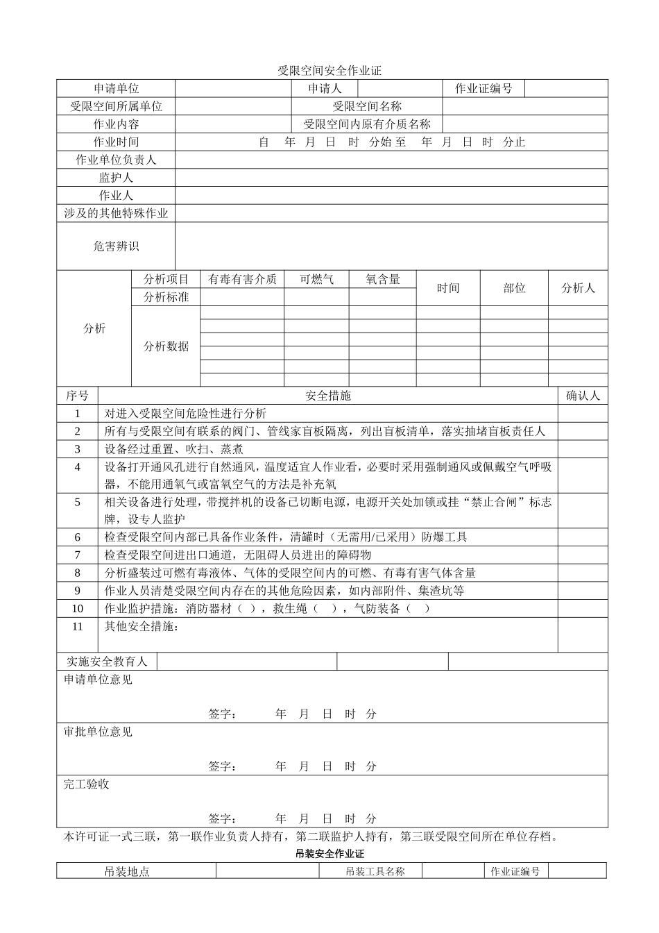 八大作业票证-GB30871-2014_第2页