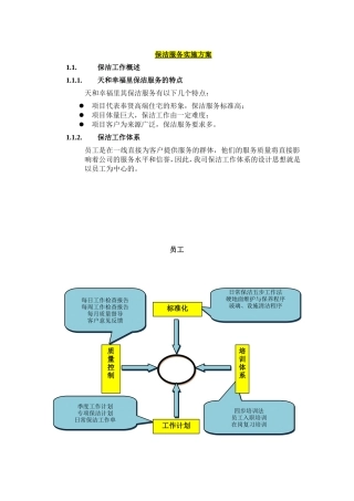 保洁服务实施方案(FX)