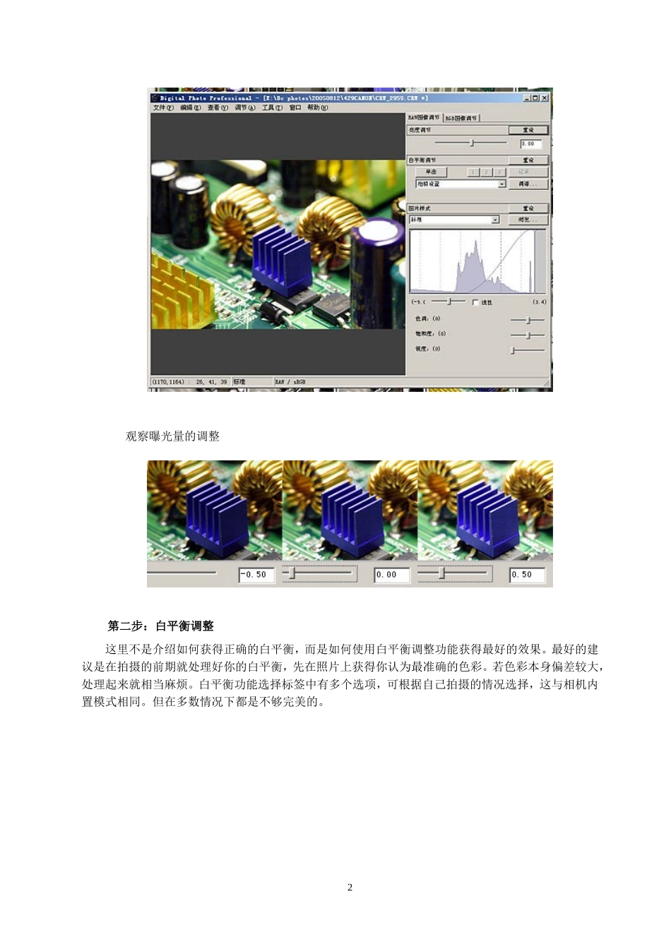 佳能DPP使用技巧全攻略_第2页