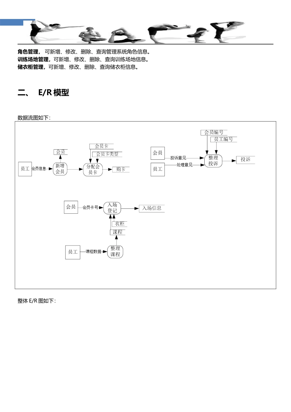健身房会员管理设计文档_第3页
