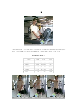 健身计划-04(私人教练全套计划)