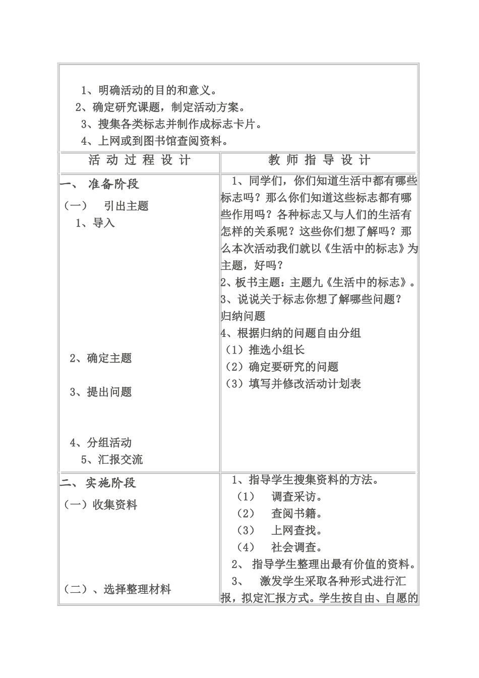 八年级综合实践活动课教案_第3页