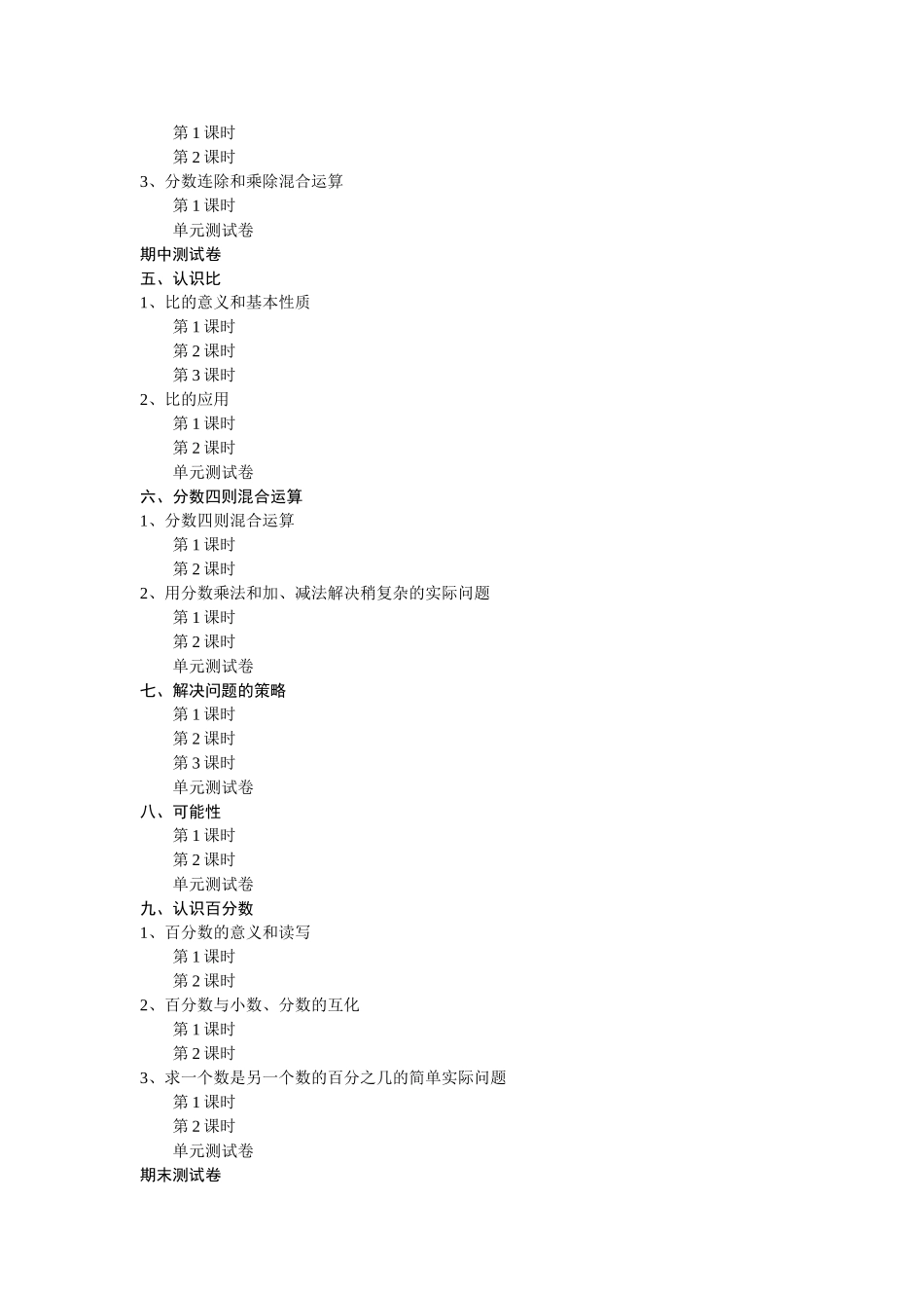 六年级上册阶梯训练_第2页