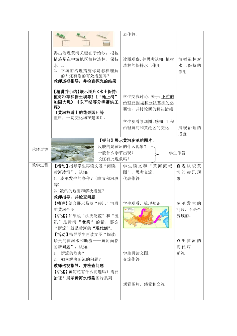 八上-第二单元-自然环境-第6课--黄河(第2课时)_第3页