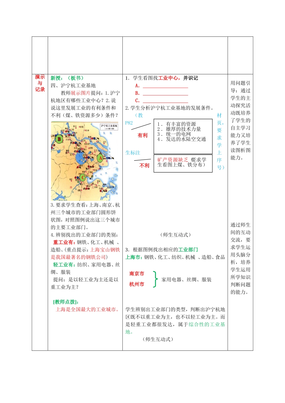 八上第四章-经济与文化-第3课-工业的分布-(第2课时)_第2页