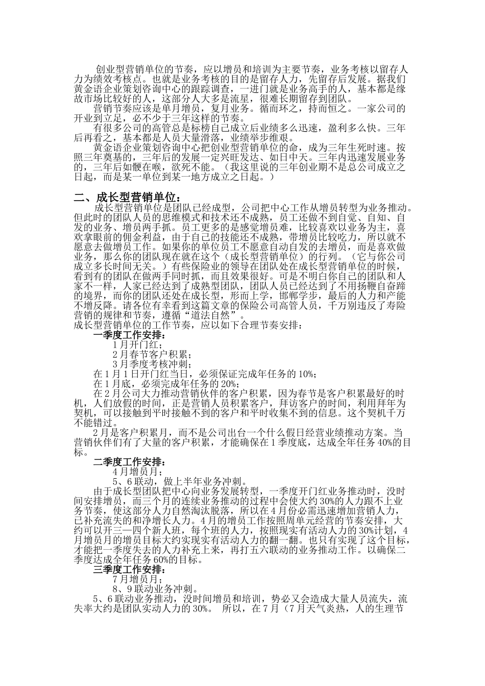 保险营销八大管理1节奏管理_第2页