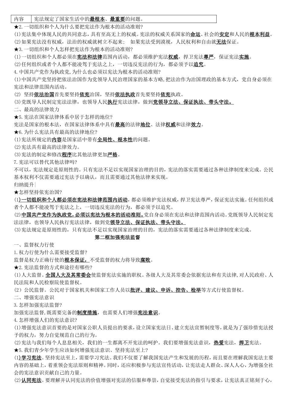 八下道法人教复习资料_第3页