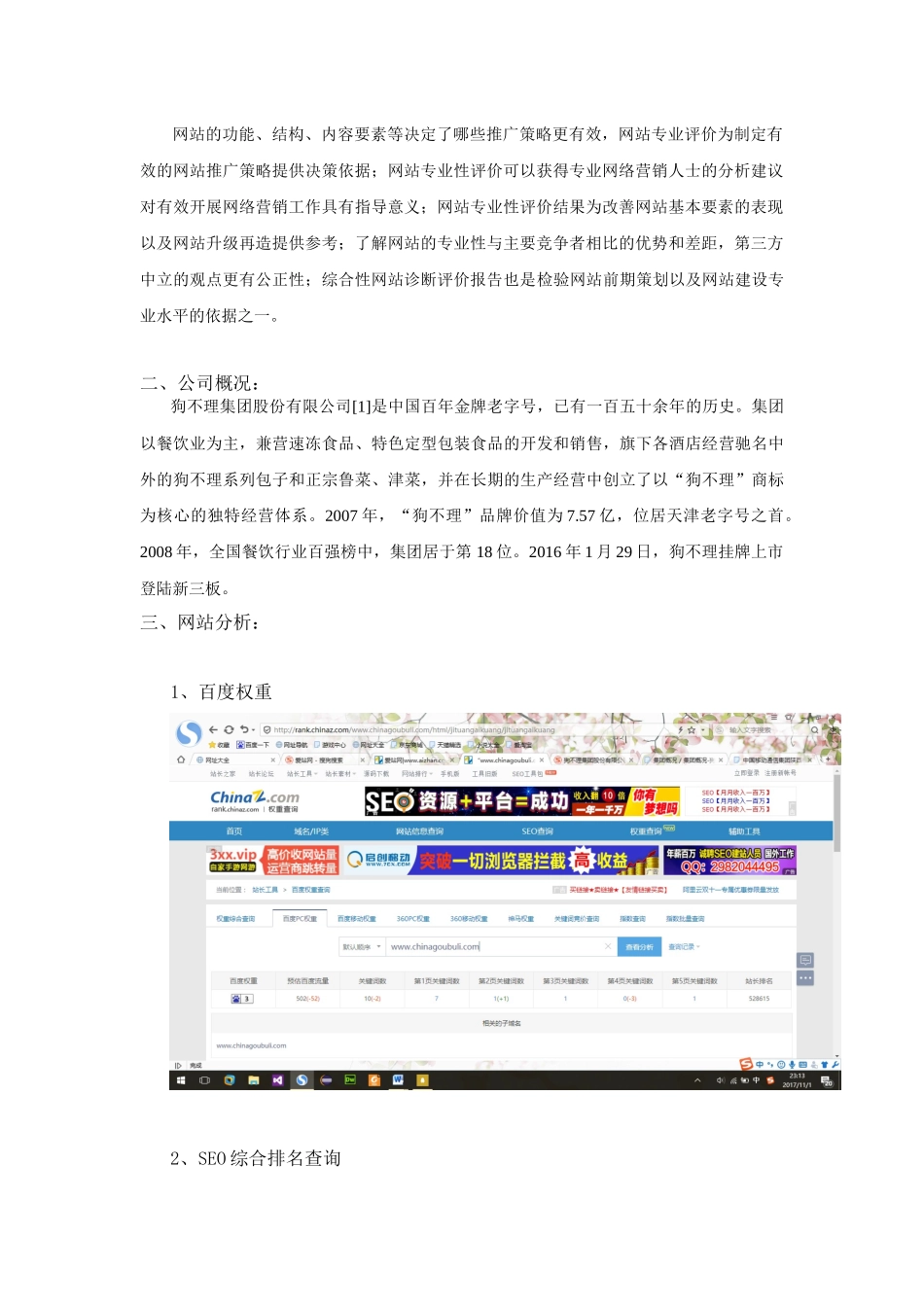 企业网站诊断分析_第2页