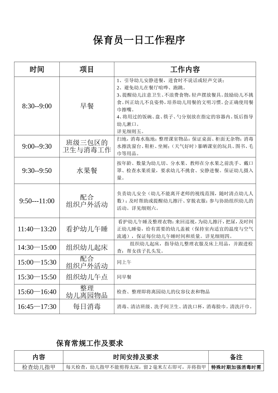 保育员工作手册_第2页