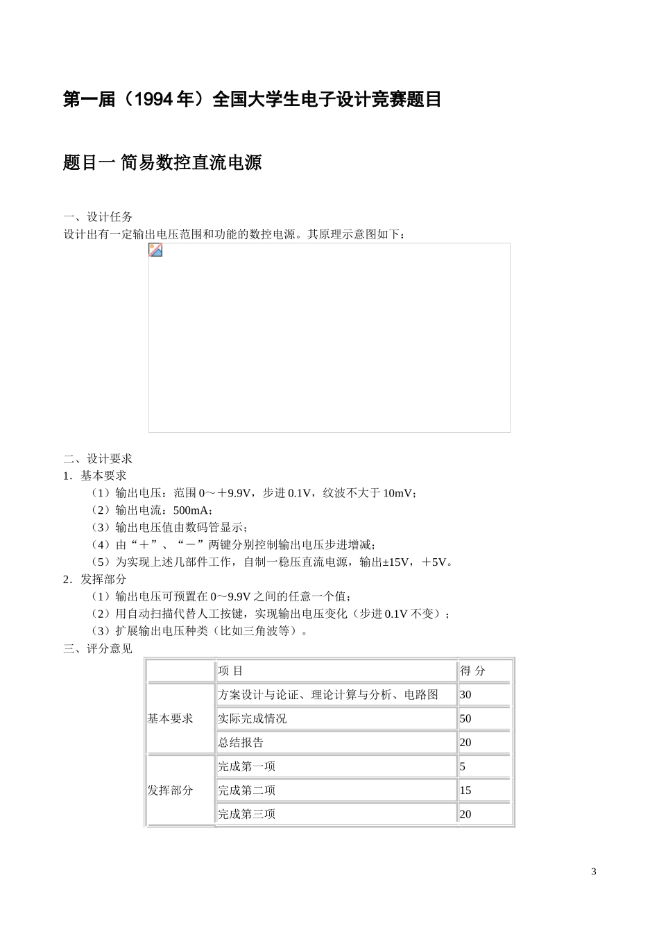 全国大学生电子设计竞赛1-8届题目(1)_第3页