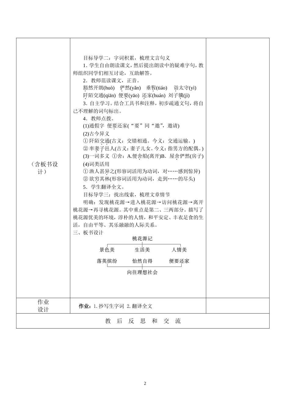 八年级语文下册第三单元集体备课_第2页
