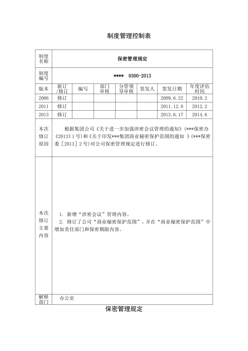 保密管理规定(同名5021)_第1页