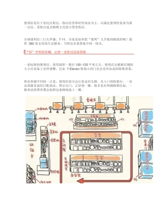 全球三大便利店巨头的商品陈列技巧