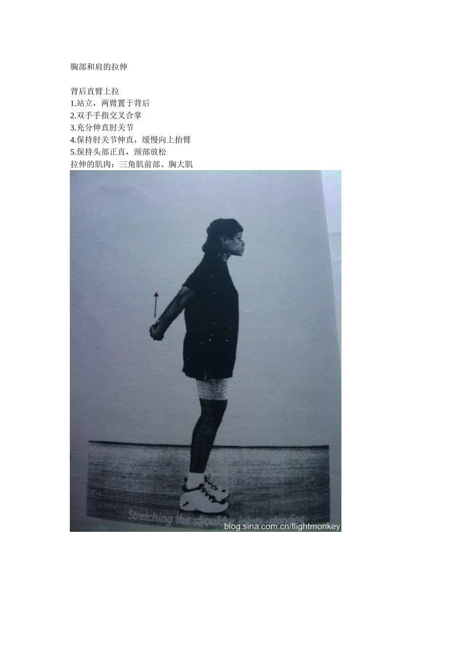 全身各主要肌群的拉伸方法_第3页