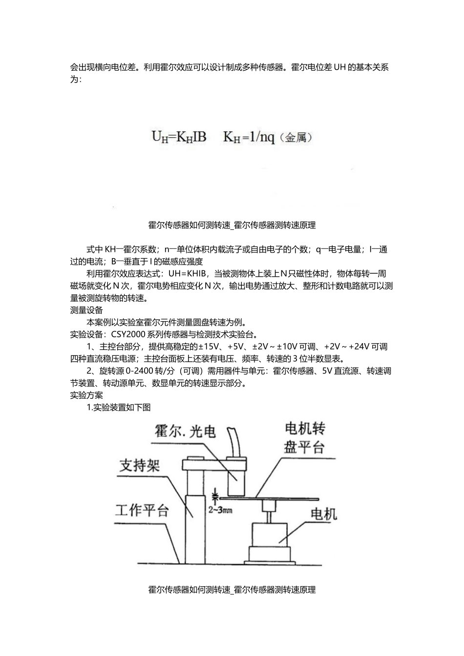 传感器测转速的原理【详述】_第2页