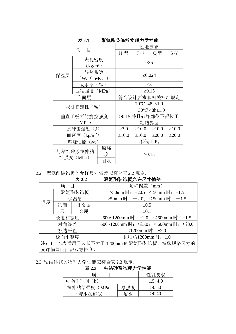 保温装饰一体化板技术要求_第2页