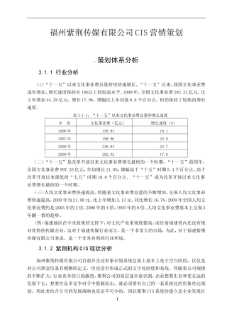 传媒有限公司CIS营销策划