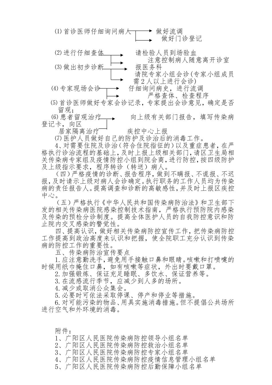 传染病应急预案(同名4202)_第2页