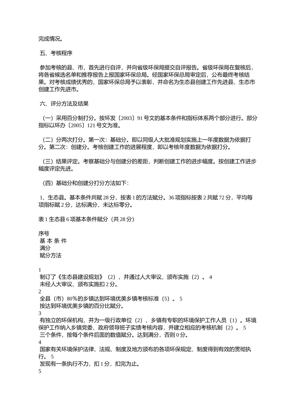 全国生态县、生态市创建工作考核方案(试行)(环办〔2005〕137号)_第2页