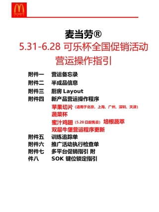 促销活动营运指引-营销活动策划-计划解决方案-实用文档